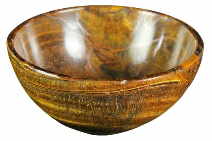 Polished Tiger's Eye Bowl #153181